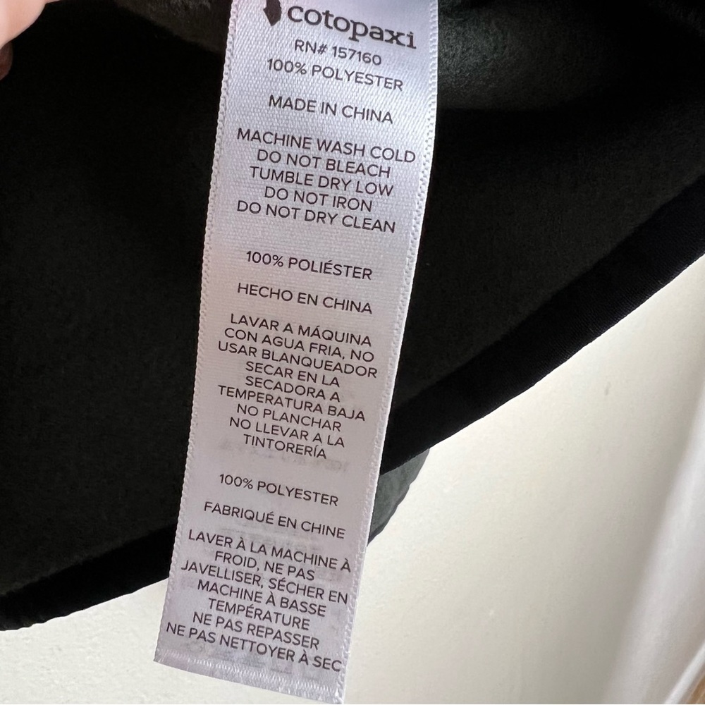 NWOT Cotopaxi Mens Teca Fleece Full Zip Jacket M - Picture 15 of 15